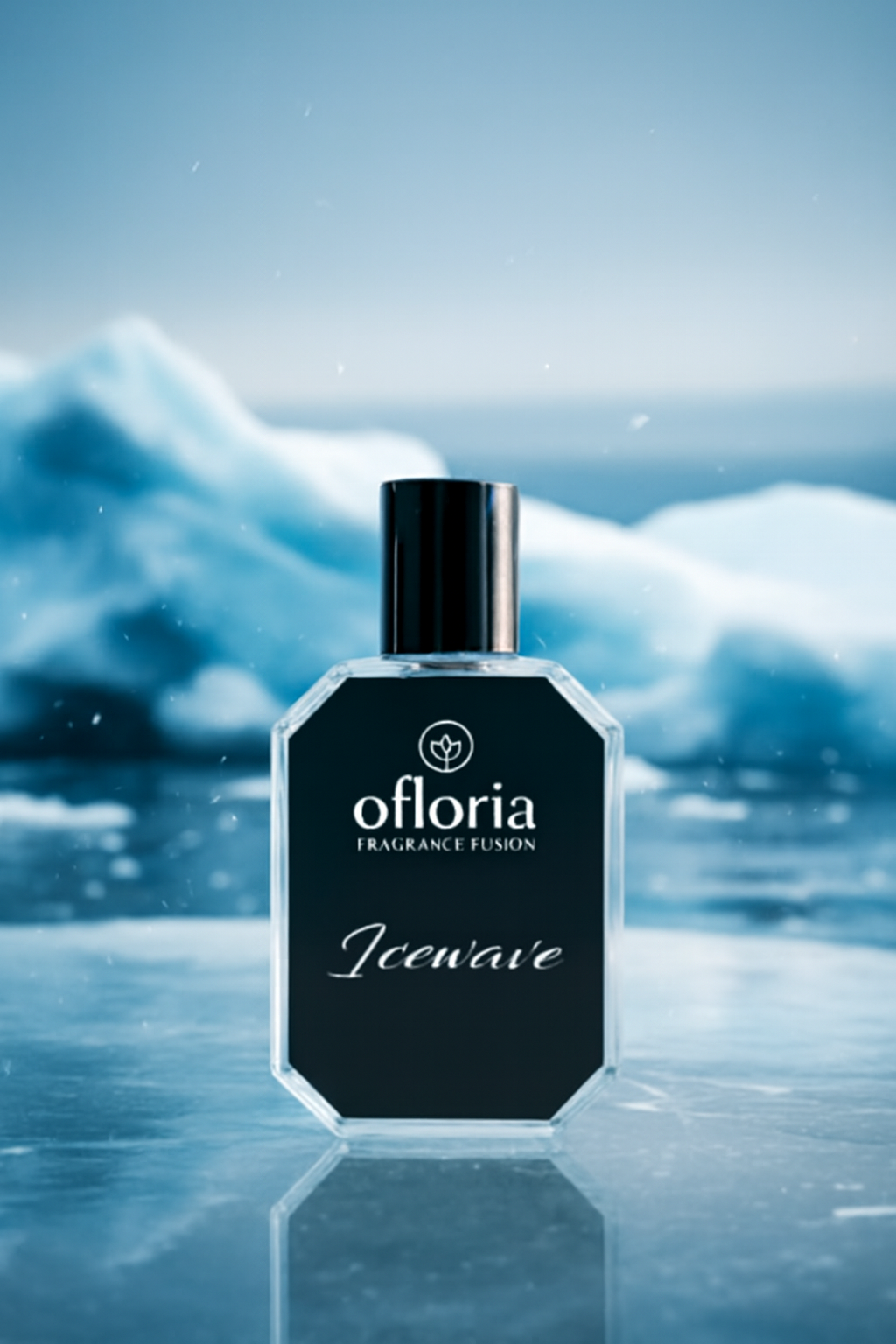 Icewave 50ml Eau De Parfum bottle - long-lasting aquatic cologne for men inspired by Davidoff Cool Water