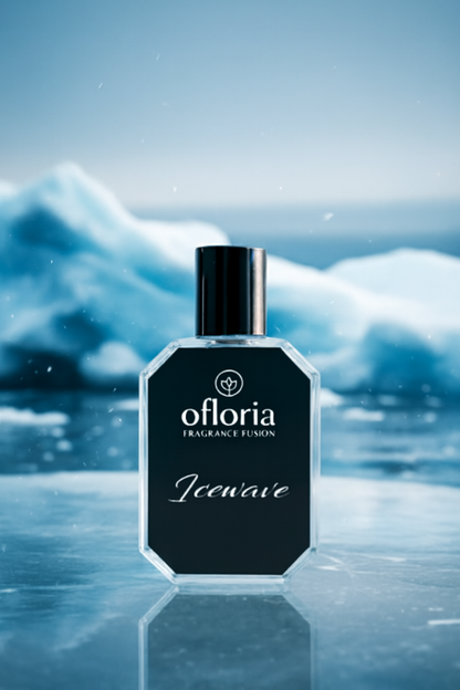 Icewave 50ml Eau De Parfum bottle - long-lasting aquatic cologne for men inspired by Davidoff Cool Water