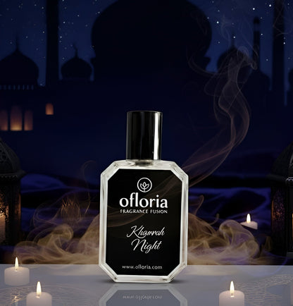 Khamrah Nights 50ml Eau De Parfum bottle - long-lasting spicy gourmand unisex scent inspired by Lattafa Khamrah